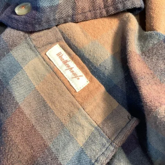 🍂 Weatherproof Plaid Flannel Shirt – Men’s XL – Outdoor Fall Vibes - Picture 5 of 15